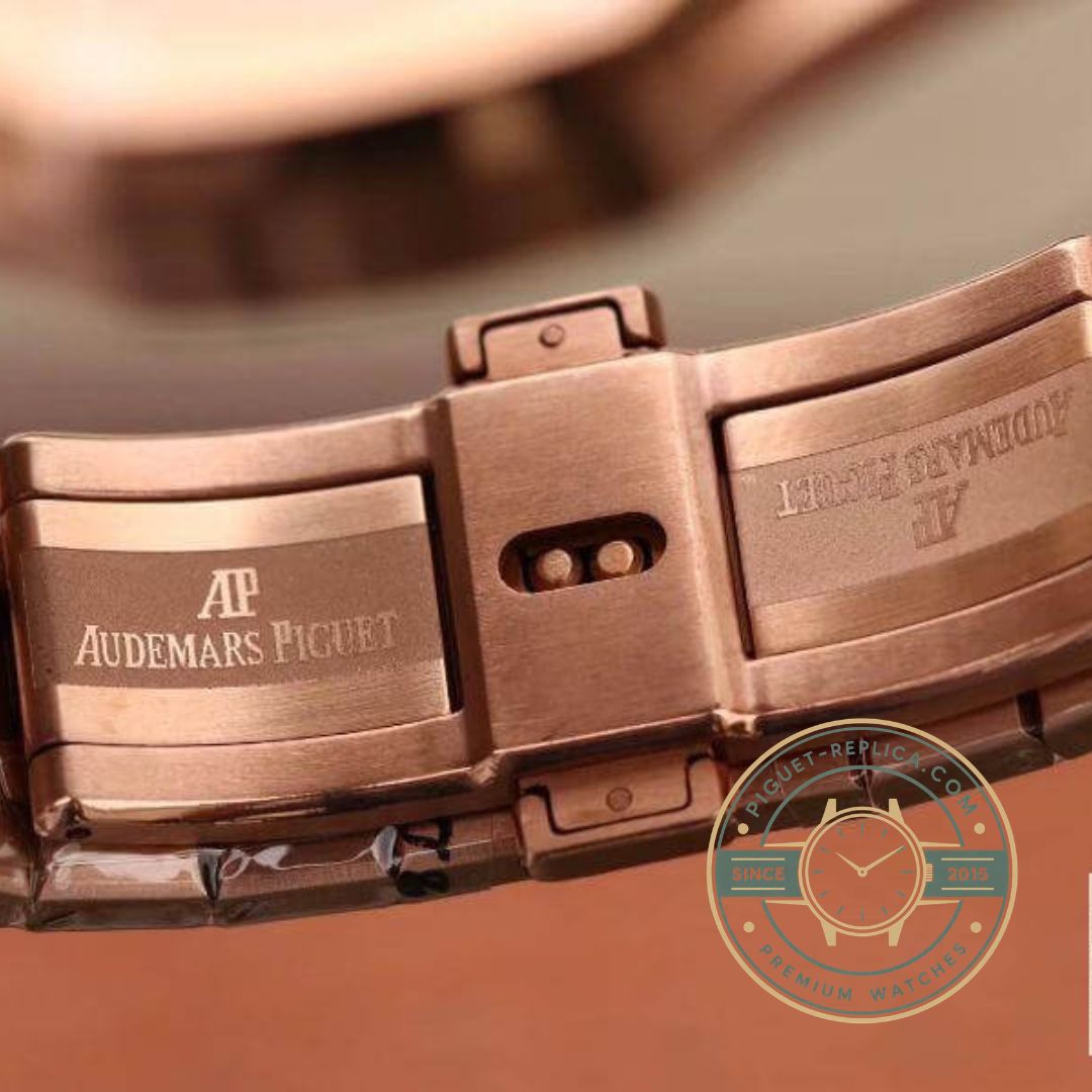 AP Royal Oak 26515OR openworked dial and tourbillon detail replica watch