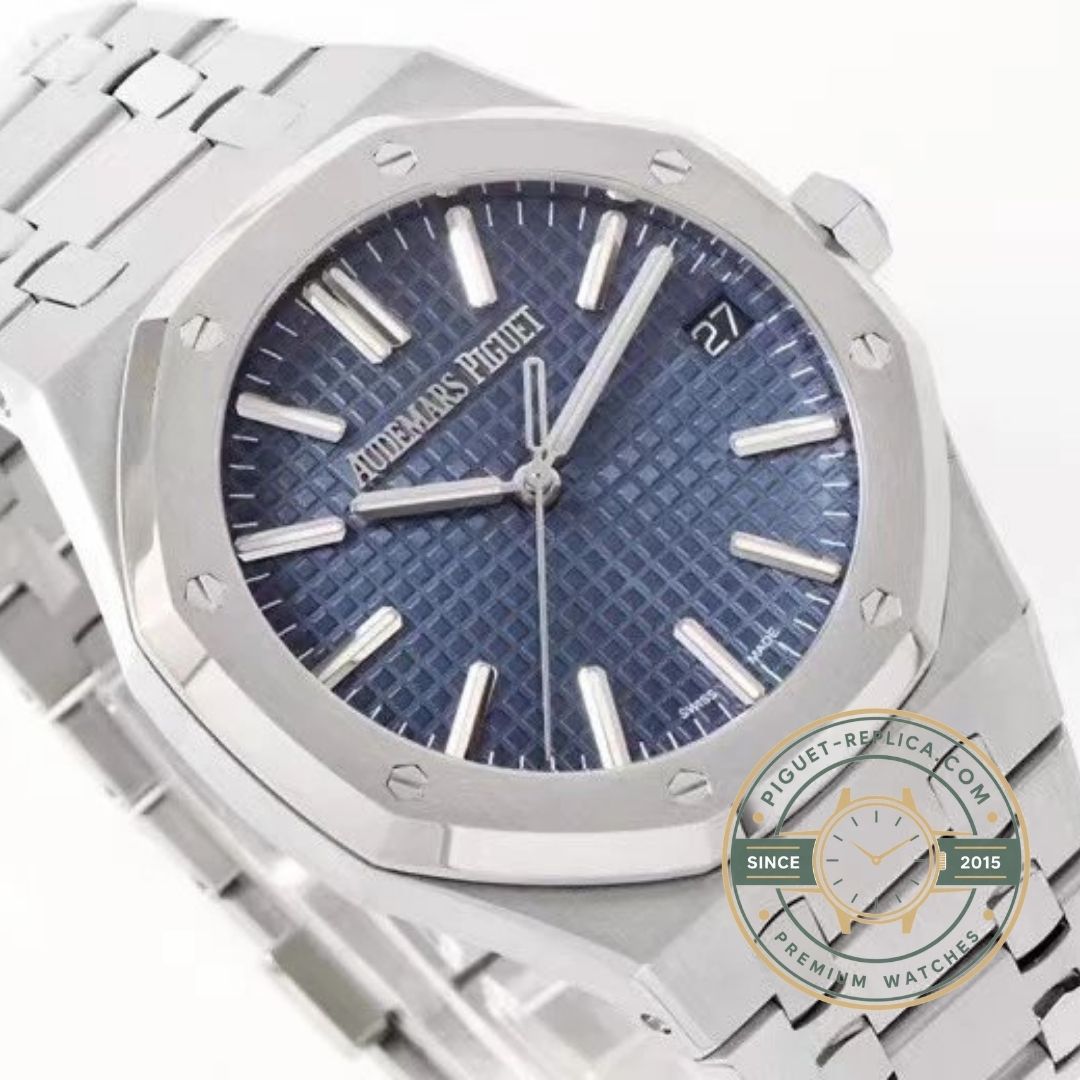 AP Royal Oak 15510ST super clone watch blue dial 50th anniversary edition