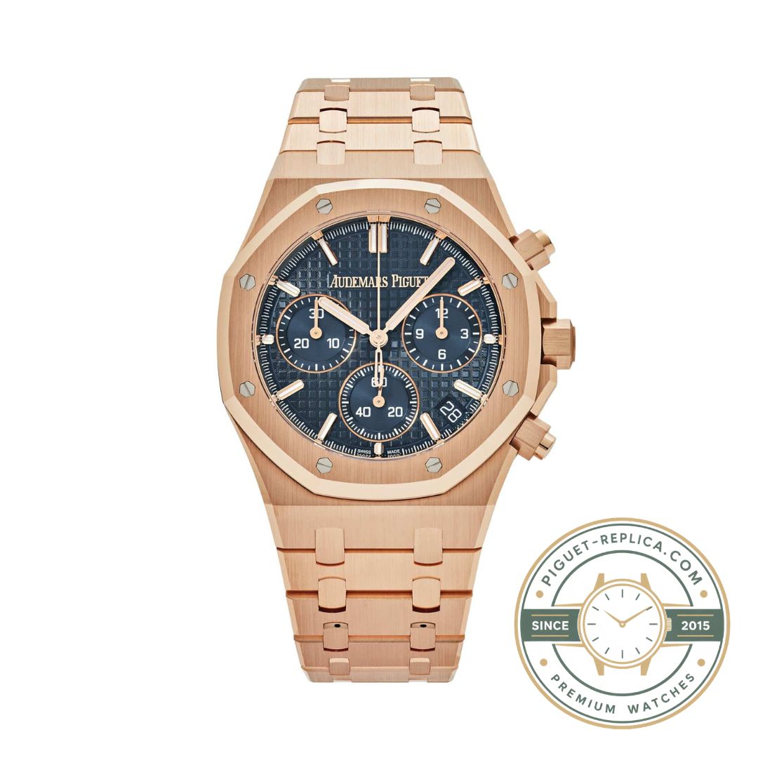 Audemars Piguet Royal Oak replica 26240OR automatic chronograph with blue dial