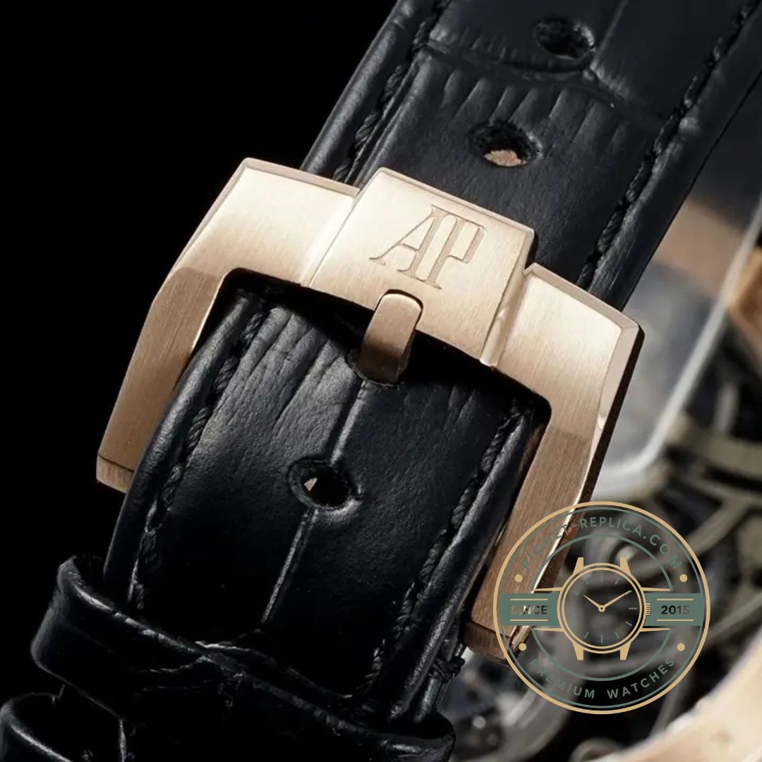 Replica Audemars Piguet Code 11.59 Tourbillon 26600OR luxury watch details and finishing