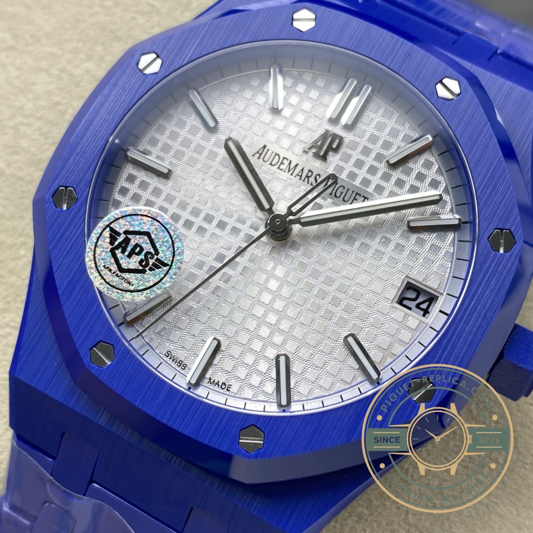 Replica AP watch based on the Royal Oak 15500 with automatic selfwinding movement