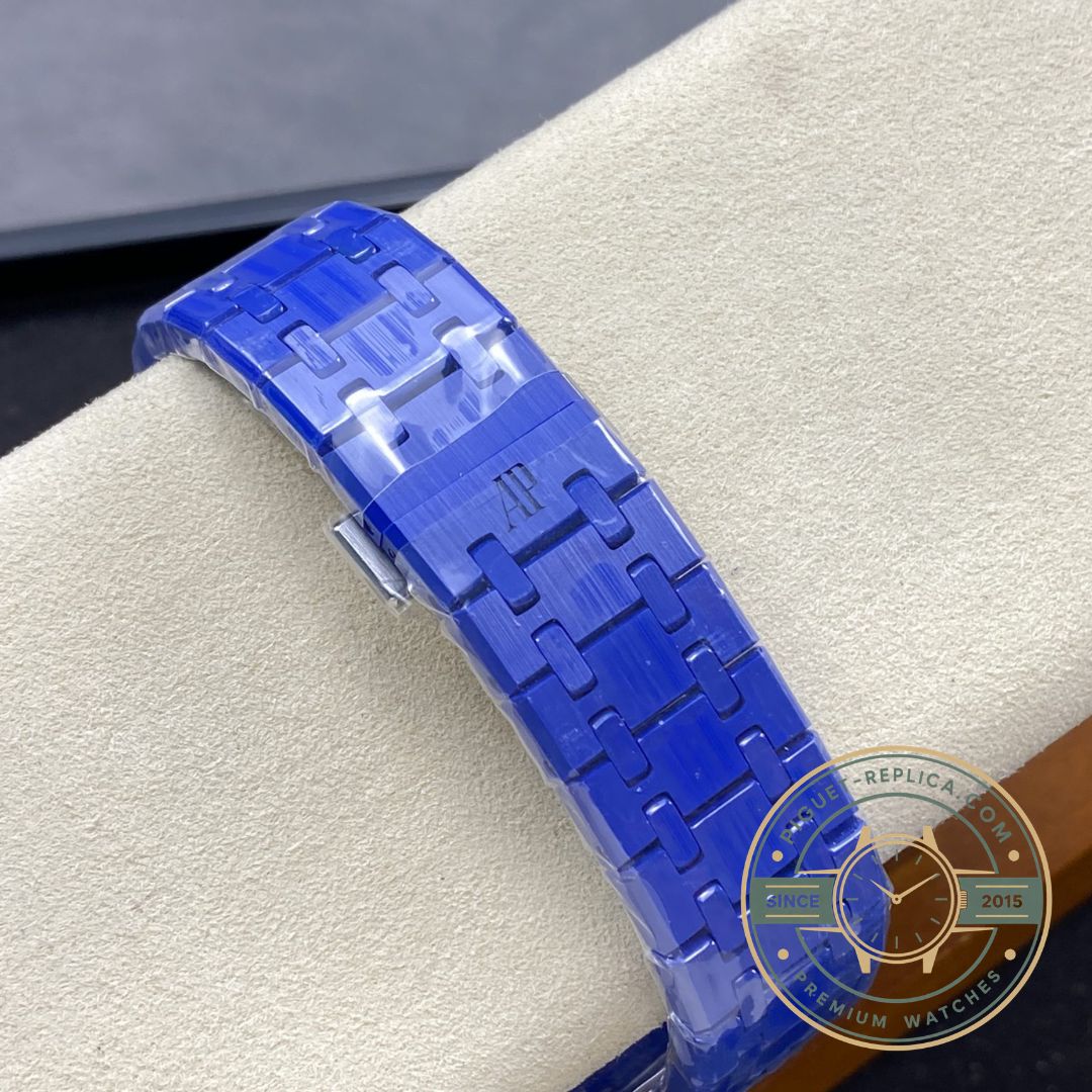 AP Royal Oak super clone 15500 replica with sapphire crystal and anti-reflective coating