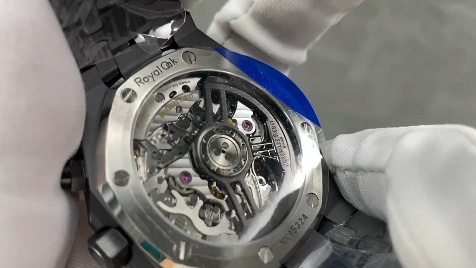 Quality-check video thumbnail of Audemars Piguet Royal Oak 26240CE Replica Ceramic Chronograph