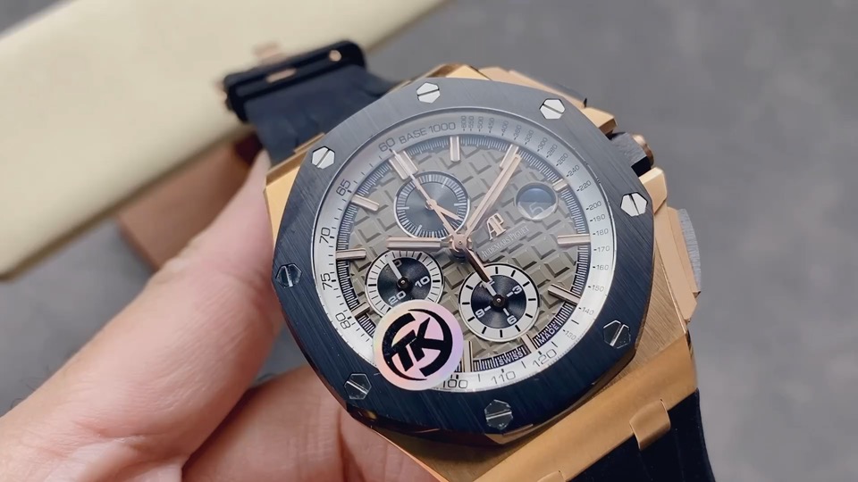 Quality-check video thumbnail of Replica Audemars Piguet 26401RO.OO.A002CA